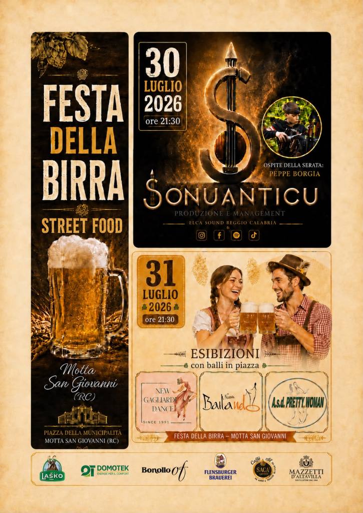 Festa della birra Motta San giovanni
