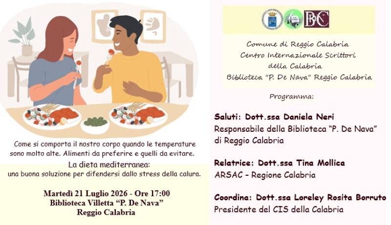 Foto manifesto La dieta Mediterranea