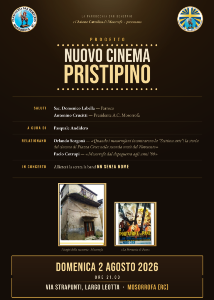 Progetto Nuovo Cinema Pristipino