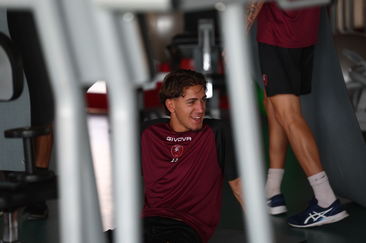 Reggina allenamento Cantalupa