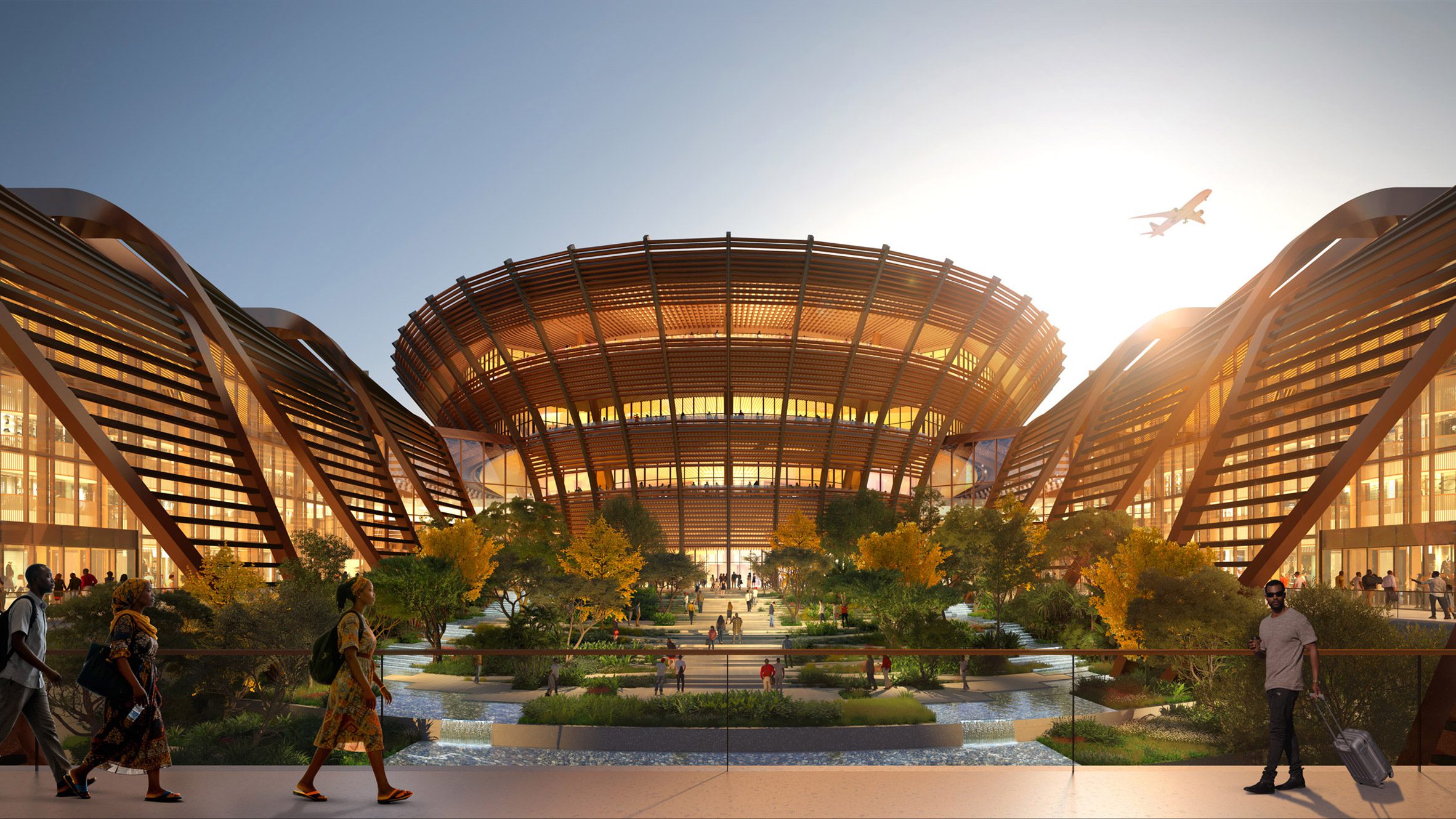 bishoftu international airport zaha hadid architects ethiopia dezeen hero