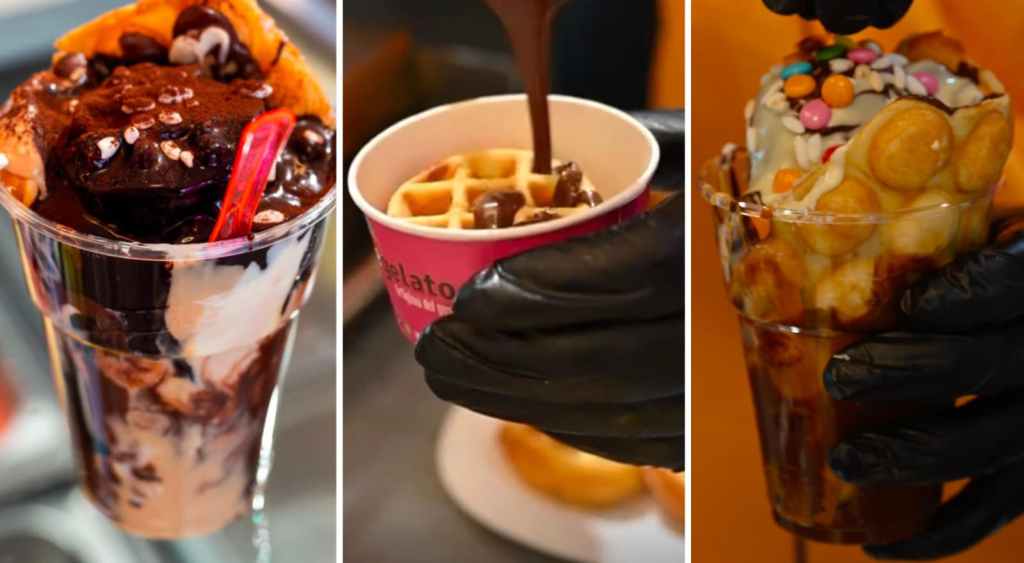 bubble waffle night