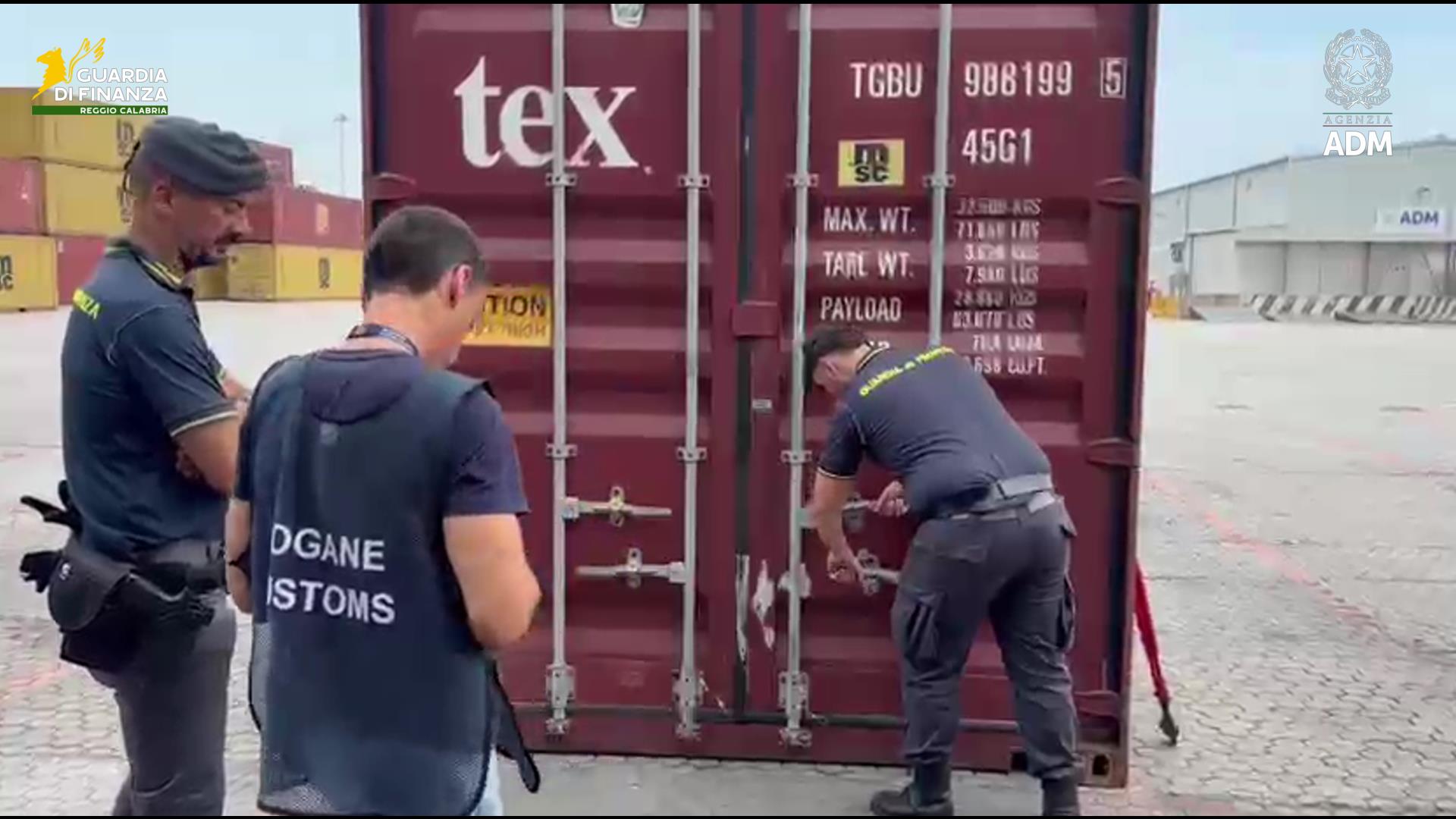 cocaina kg porto gioia tauro ()