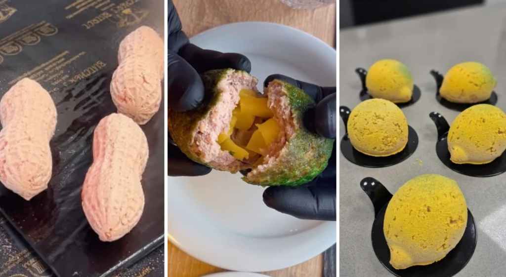 frutta realistica carne butchers bistrot