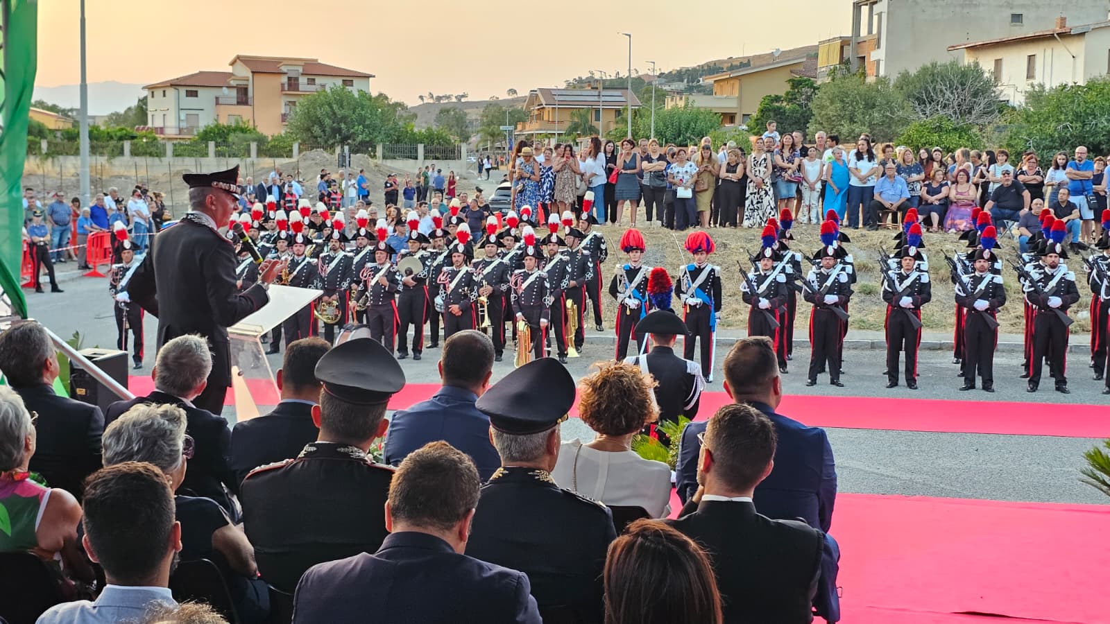 inaugurazione caserma carabinieri lazzaro ()