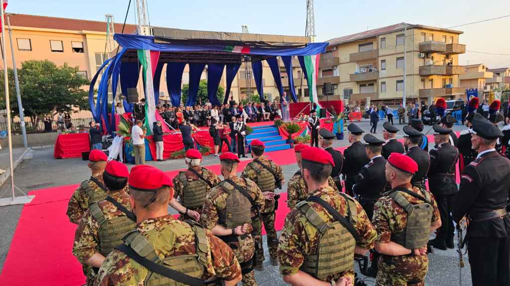 inaugurazione caserma carabinieri lazzaro ()