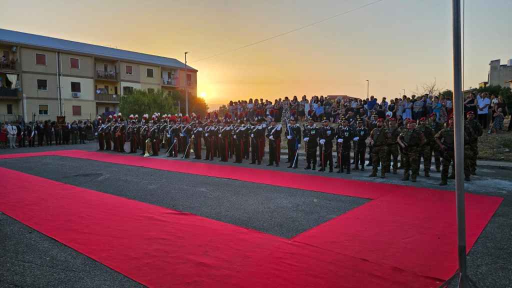 inaugurazione caserma carabinieri lazzaro ()