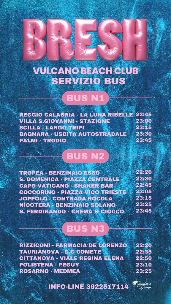 locandina bresh vulcano navetta