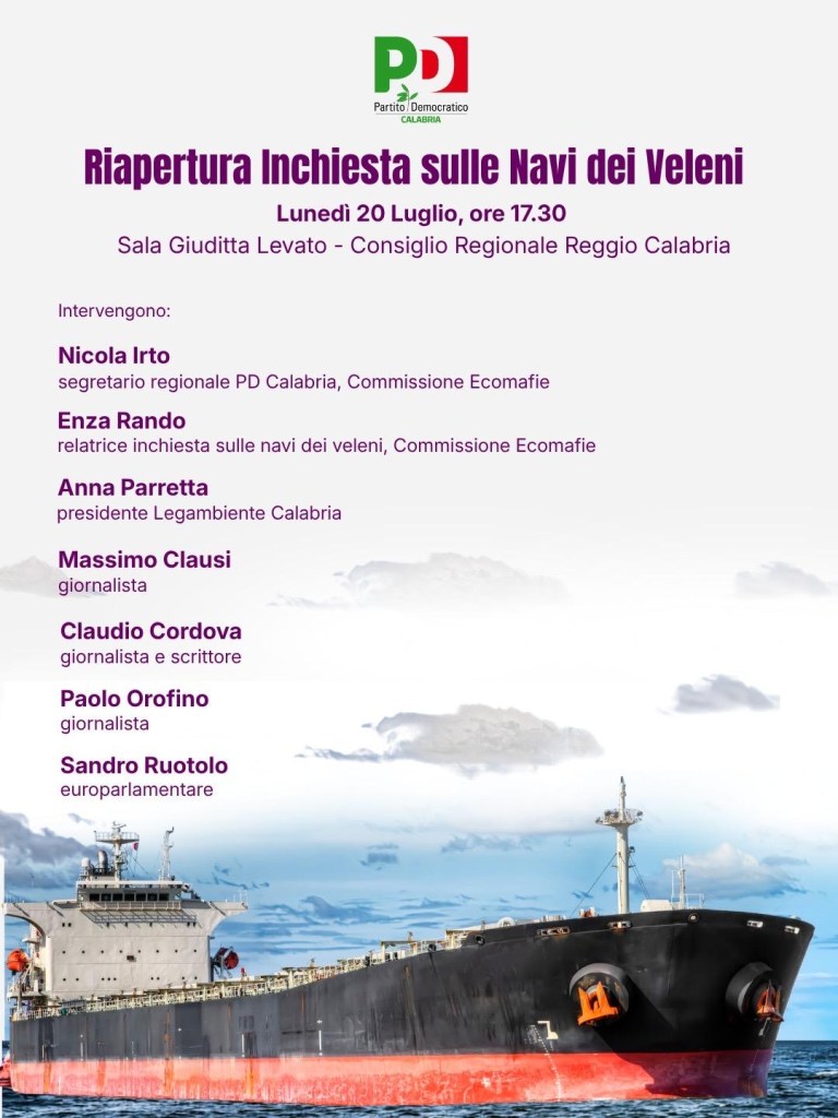 locandina nave veleni pd