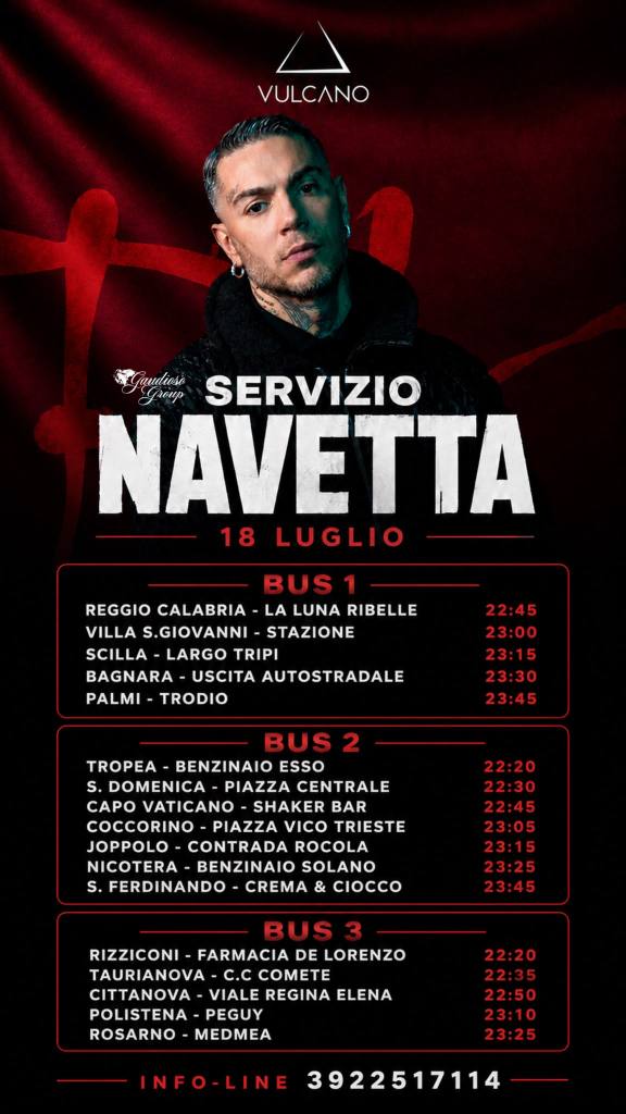 locandina navetta emis killa vulcano