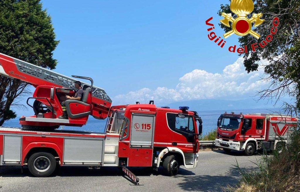 salvataggio donna scarpata