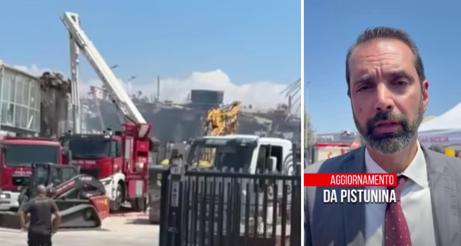 sindaco basile crollo edificio pistunina messina