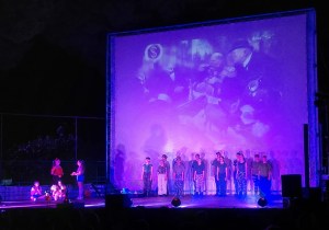 spettacolo guerra pace liceo gulli ()