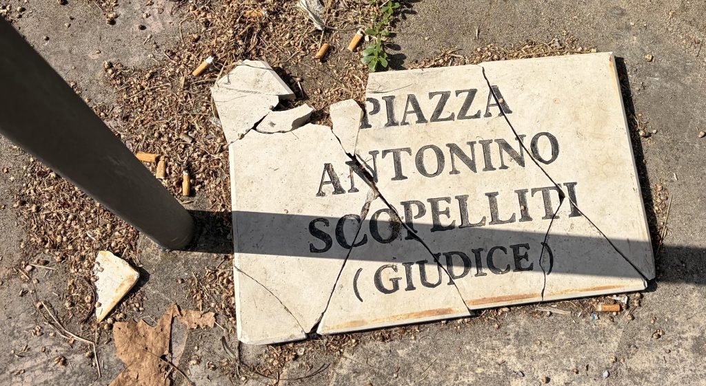 targa giudice scopelliti polistena