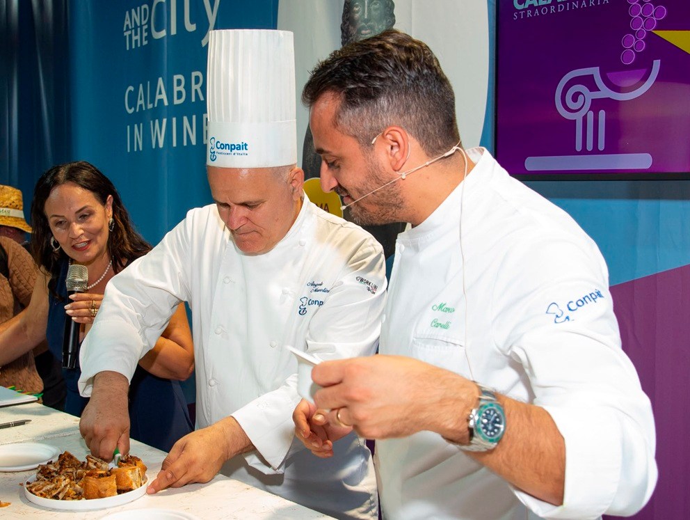 Conpait incanta Vinitaly and the City: la grande pasticceria conquista Reggio Calabria