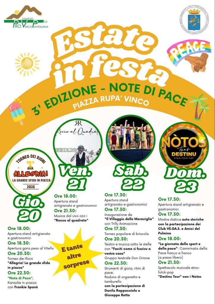 Com PVeP Estate in Festa edizione definitvo ()
