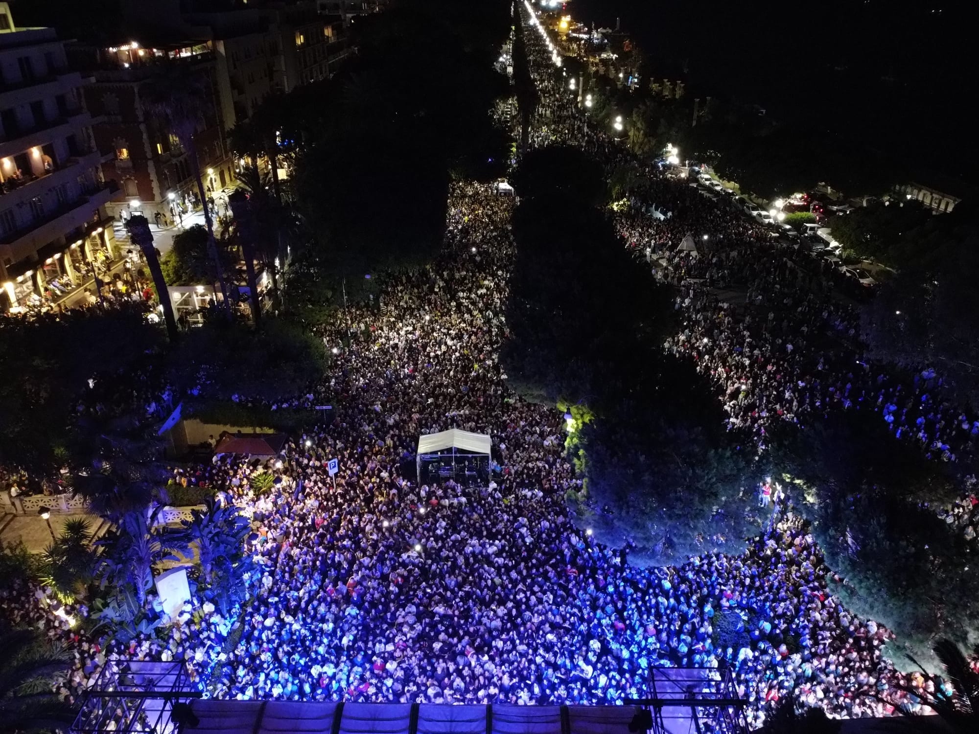 Fedez Reggio Drone