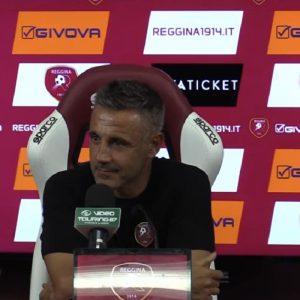 Reggina, mister Marchionni: la gara, le scelte, la rosa, l’atteggiamento