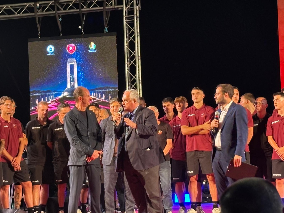 Presentazione Lotito Reggina