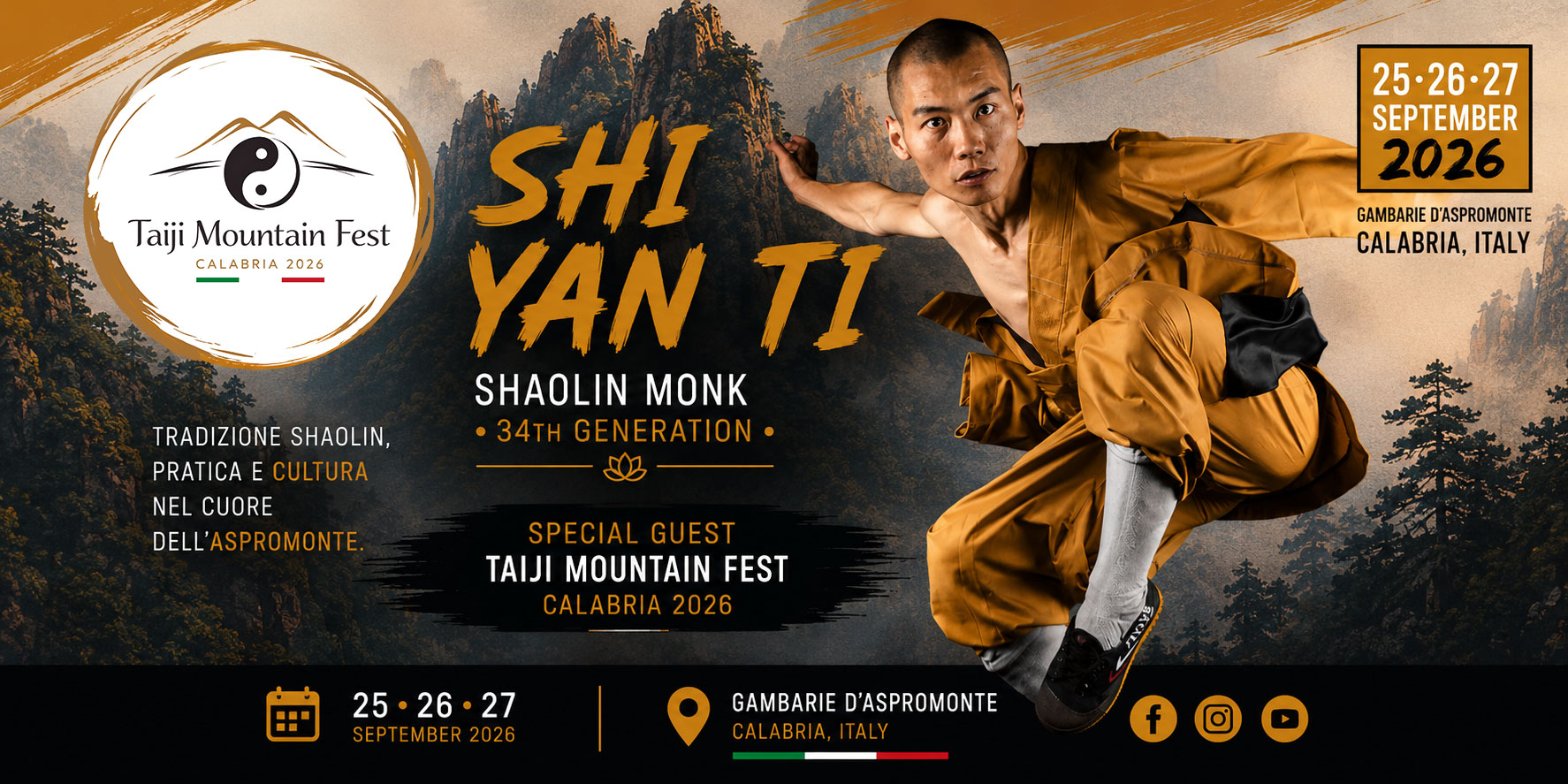 Taiji Mountain Fest Maestro Gianfranco Pace