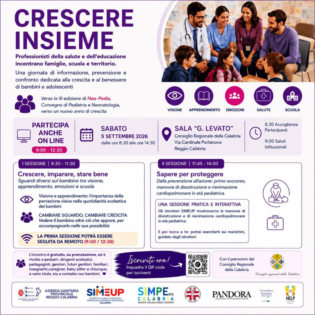locandina crescere insieme