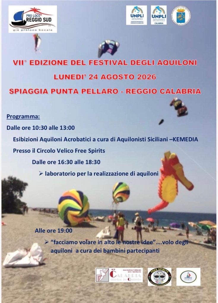 locandina festival aquiloni