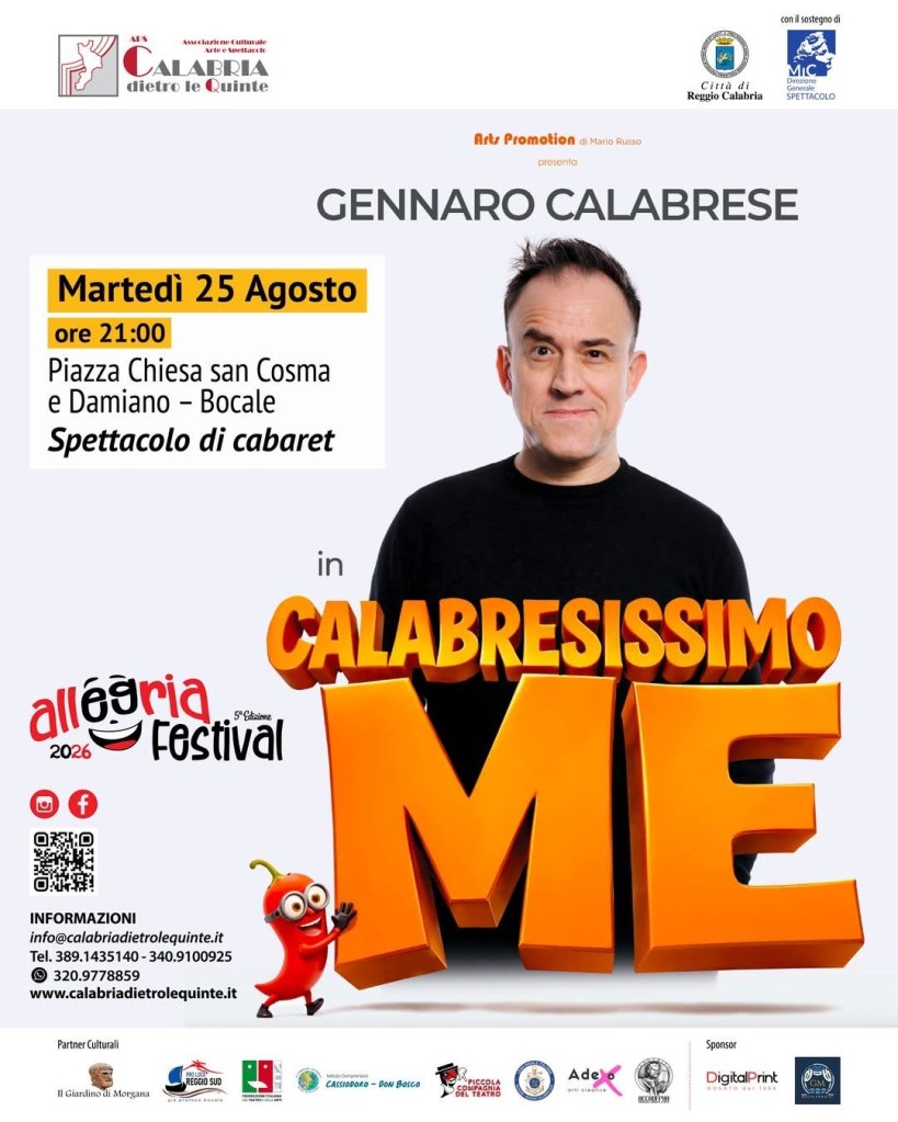 locandina gennaro calabrese