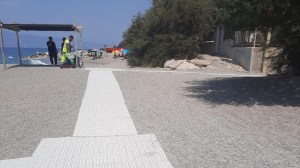 passerella disabili spiaggia bocale