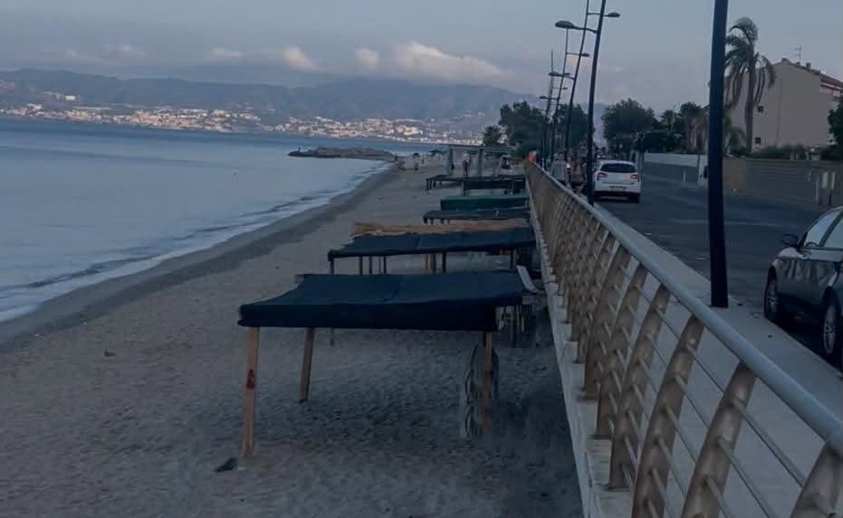 spiaggia gallico bivacchi