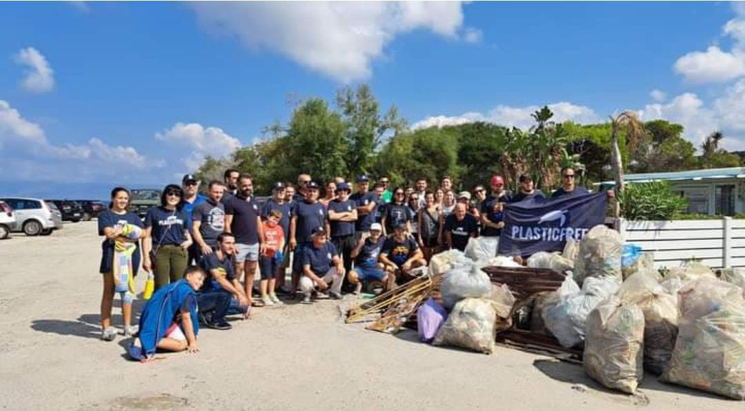 volontari plastic free palmi