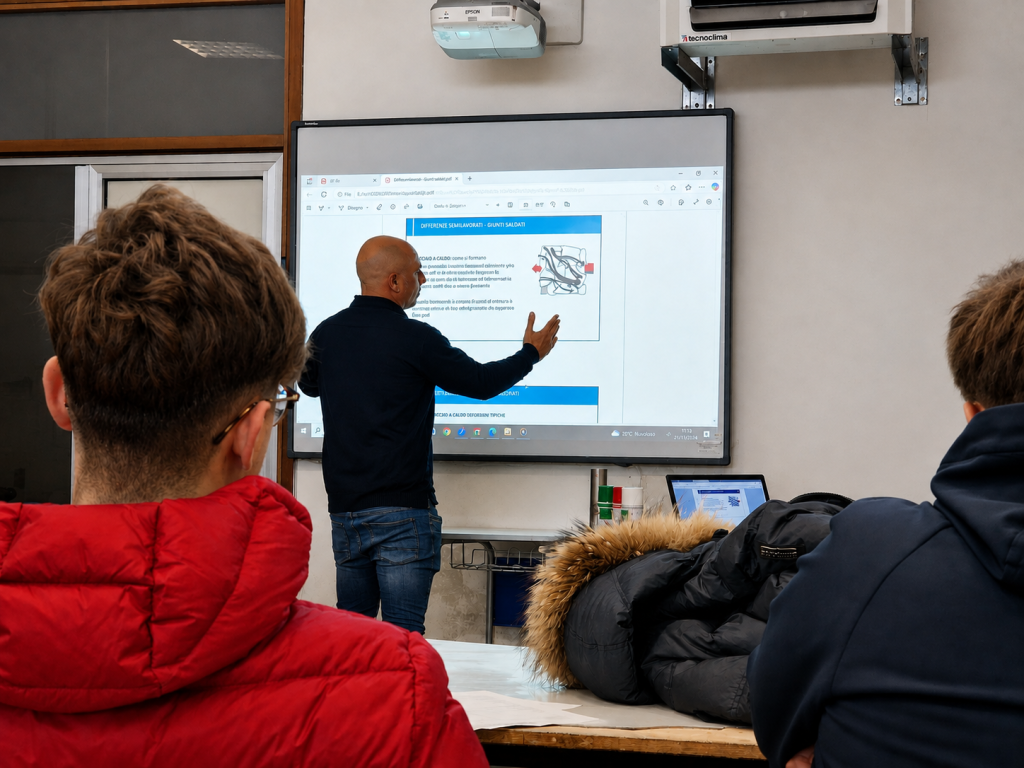 TEORIA + PRATICA – lezione in aula