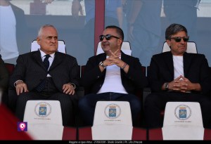 Claudio Lotito Francesco Cannizzaro Gincarlo Romairone