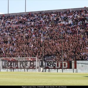 Reggina-Nuova Igea record stagionale di spettatori. Il dato finale