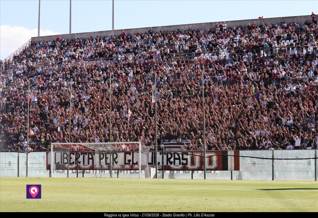 Curva Sud Sold Out Tifosi Ultras Granillo