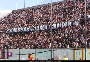 Curva Sud Striscione Tifosi Ultras Granillo
