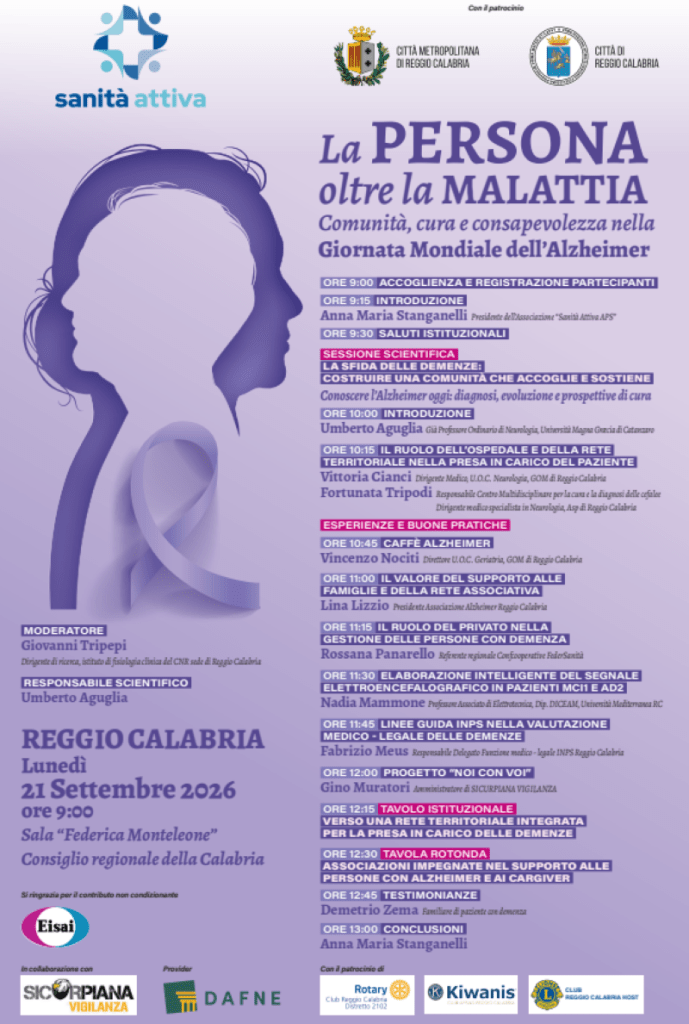 Giornata Mondiale dell’Alzheimer