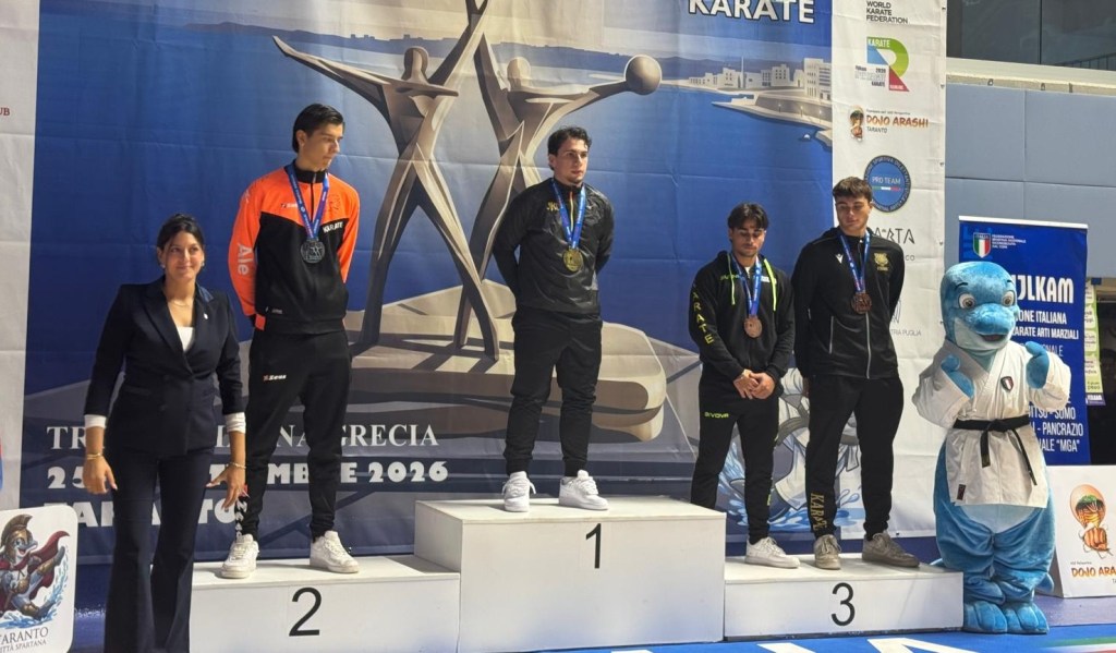 Podio Tramontana Karate