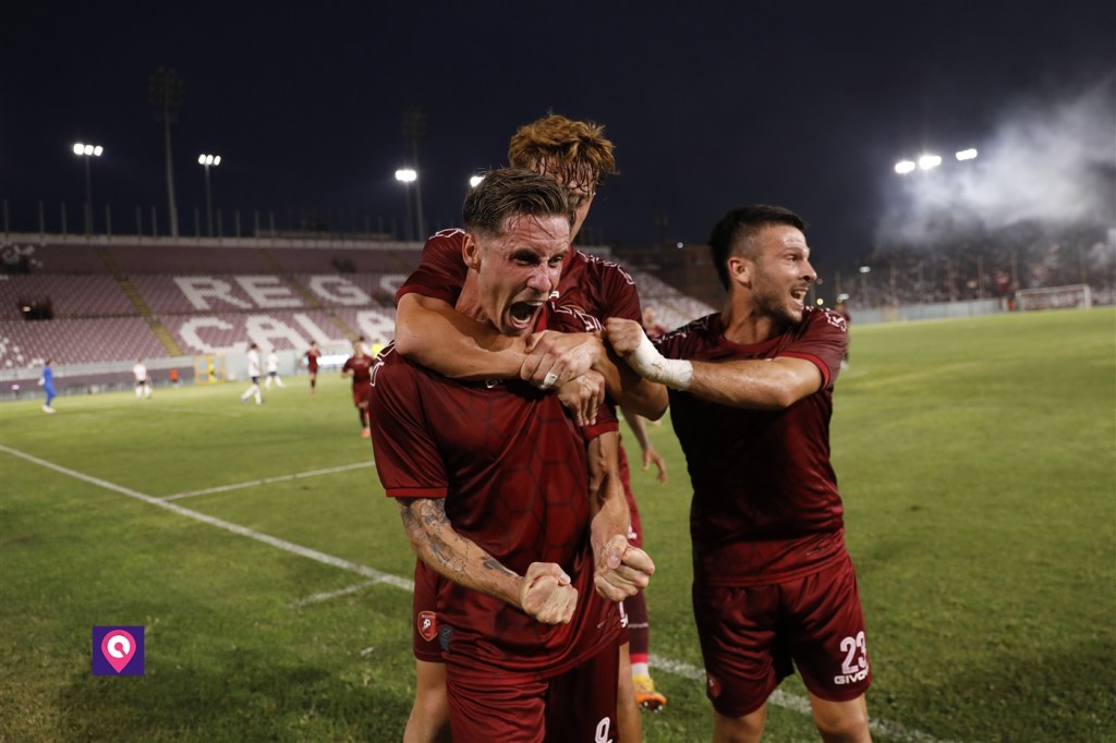 Reggina Andrea Magrassi esultanza ()