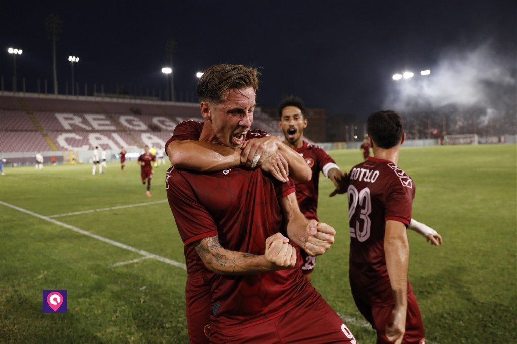 Reggina Andrea Magrassi esultanza ()
