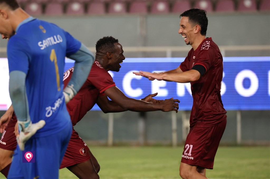 Reggina Sulayman Jallow e Giuliano Alma