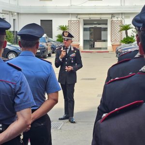 Reggio, il Generale di Divisione Sciuto in visita al Comando Provinciale dei Carabinieri