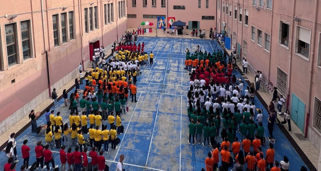 cerimonia accoglienza studenti liceo vinci