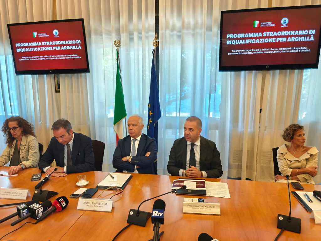 firma accordo arghilla piantedosi prefettura rc