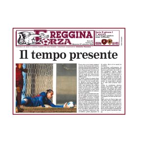 Forza Reggina, disponibile l’edizione contro la Nuova Igea: ‘Il tempo presente’