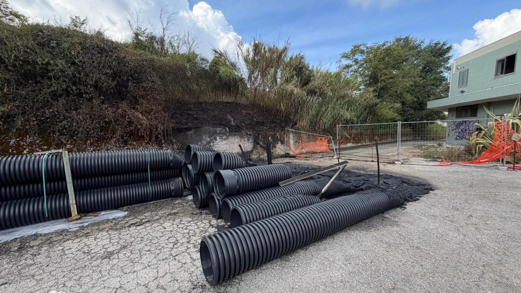 incendio cantiere maione ()