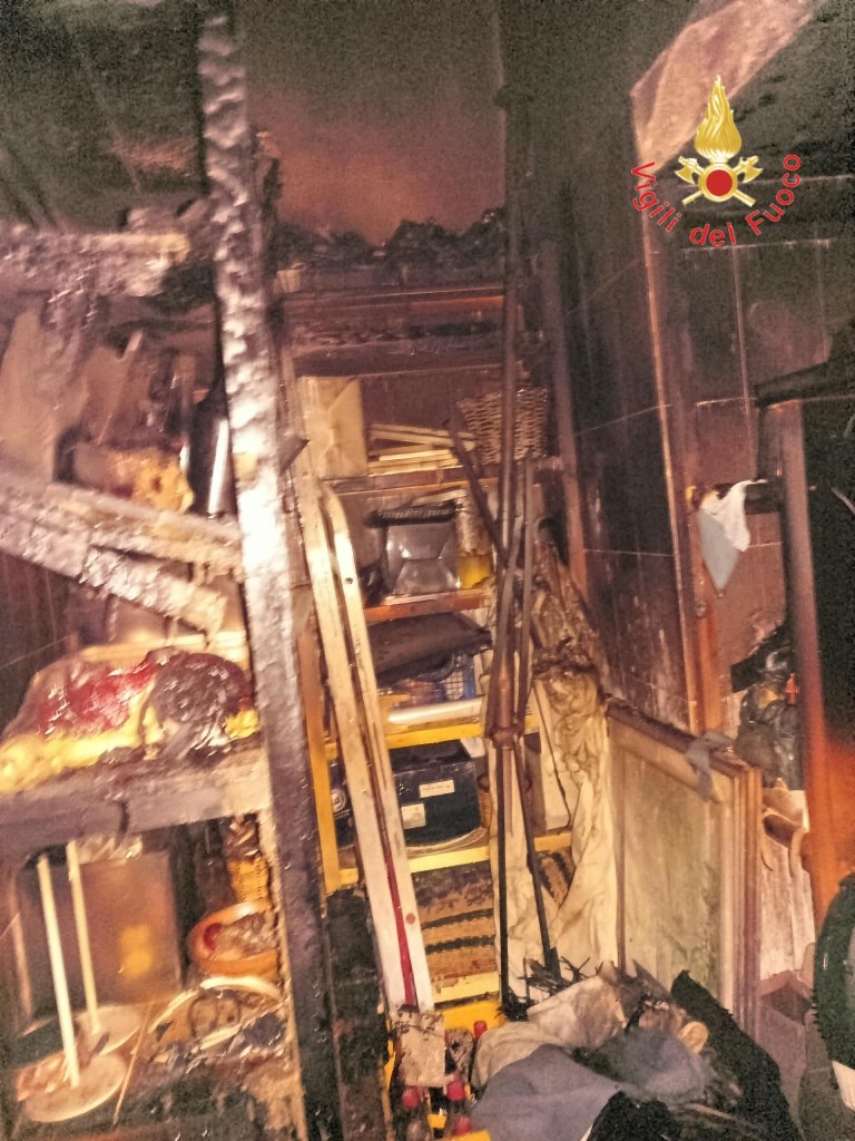 incendio cinquefrondi cantina