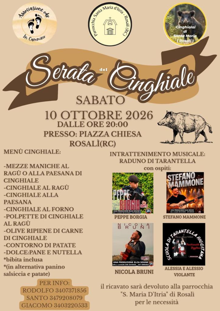 locandina sagra cinghiale