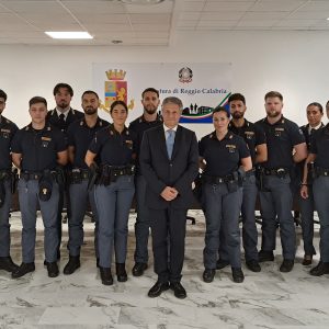 Reggio Calabria, arrivano 30 nuovi agenti in Questura