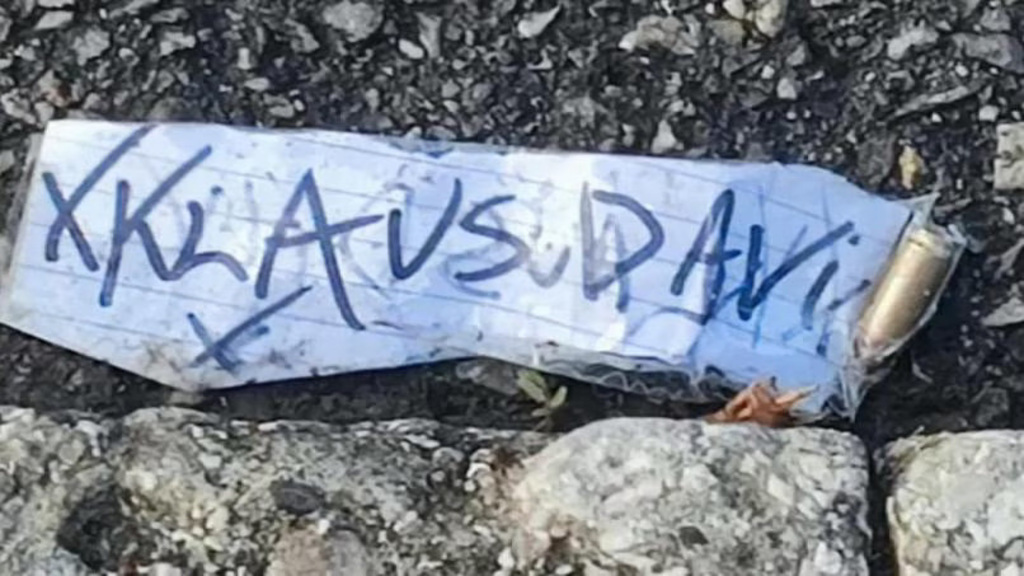 pallottola a klaus davi