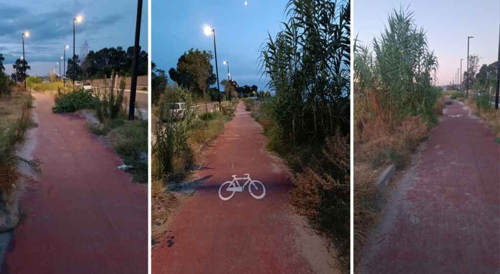 pista ciclabile catona